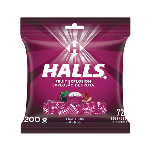 Halls Lozenges Fruit Explosion 72's