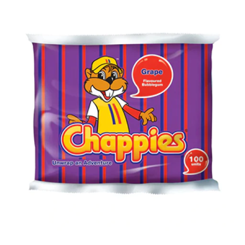 Chappies Bubblegum Grape 100's