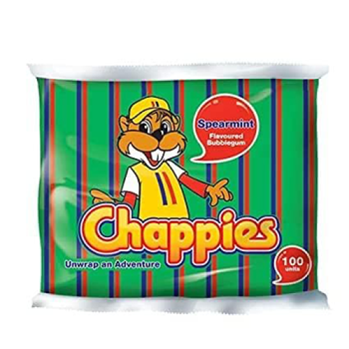 Chappies Bubblegum Spearmint 100's