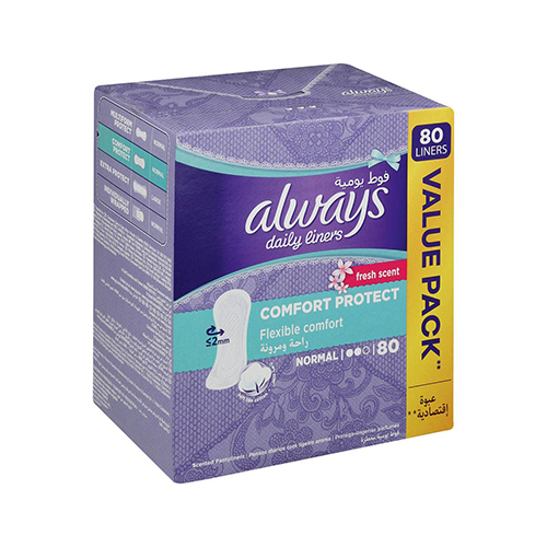 Always Pantyliners Normal Scented 80's