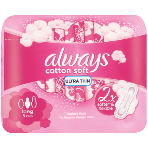 Always Maxi Cotton long 4x8's