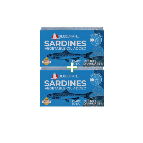 Combo Deal Bluecrane Sardines 2x120g