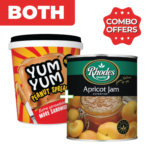 Combo YumYum Spread 1kg & Rhode Jam 900g