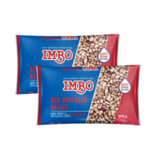 Imbo Red Speckled Beans 2 x 500g