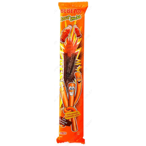 Bebeto Sour Sticks Cola Each