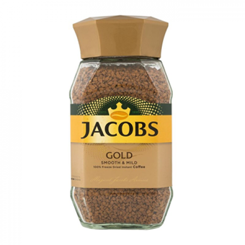 Jacobs Krönung Gold Mild Instant Coffee 200g