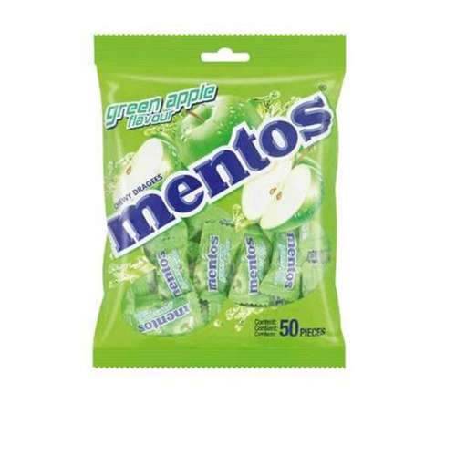 Mentos Chewy Sweets Apple 50's