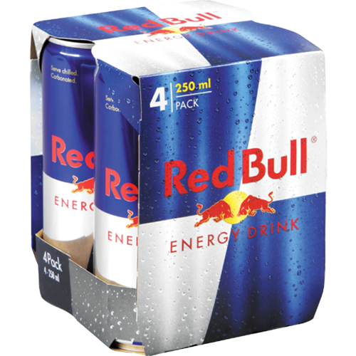 Red Bull Energy Drink 4x250ml