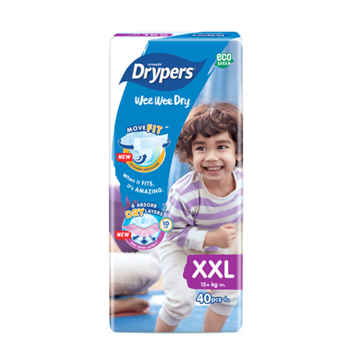 Drypers Wee Wee Dry Mega XXL 40's