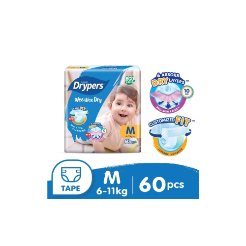 Drypers Mega M 60s